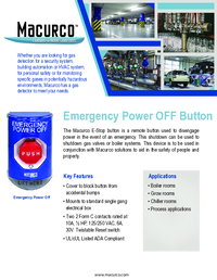 Thumbnail of document Emergency Stop Data Sheet 1 18643